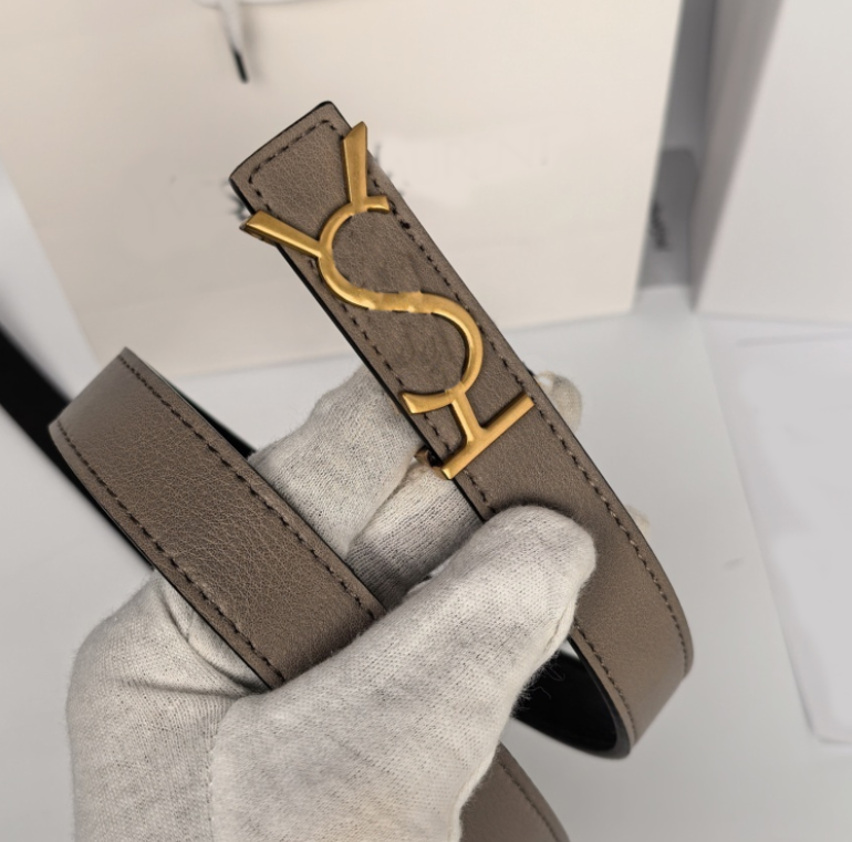 Fashion YSLly Belt for Women Genuine Leather Designer Buckle cnosme Waistband High Quality Ladies Waist Belts girls Waistband Width 2.5cm 7 colors 95cm-115cm with box