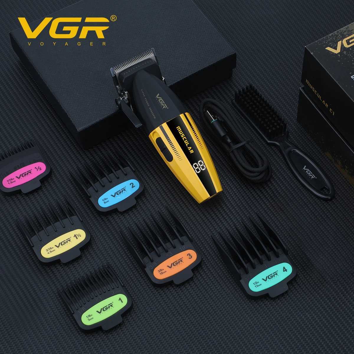 VGR 285 new hair clipper with personalized and cool body powerful hair trimmer multifunctional hair clipper personal protectiW251009