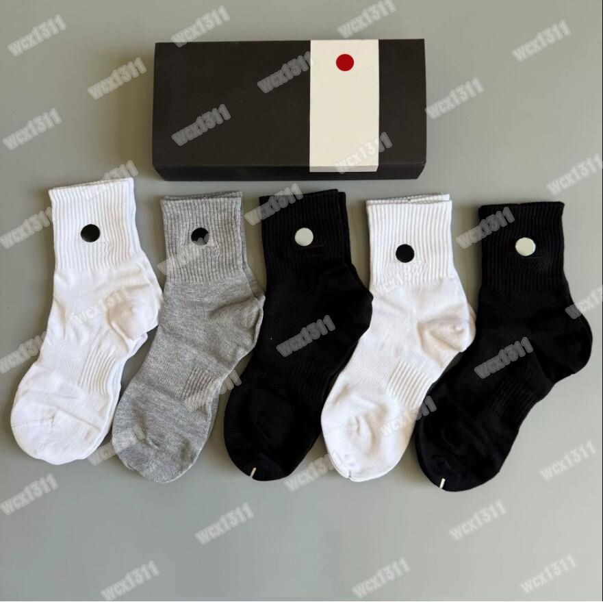 All-Season Men's/Womens Athletic Crew Socks: Soft Breathable Fabric w/ Elegant Outerwear Detail yoga designer sock