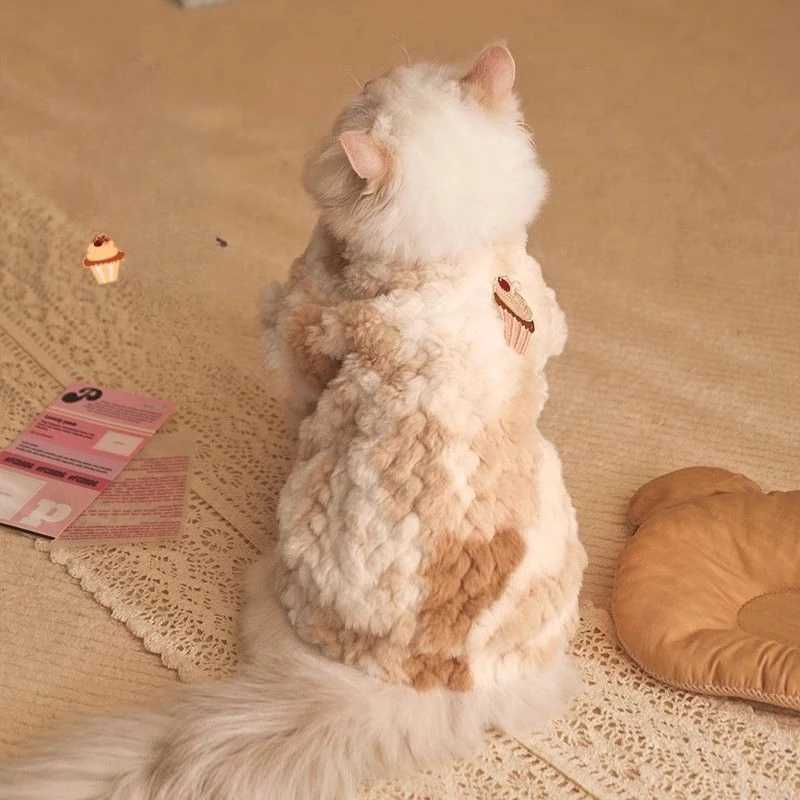Sphinx Hairless Cat German Cat Clothes Winter New Cute Warm Cat Clothes C251009