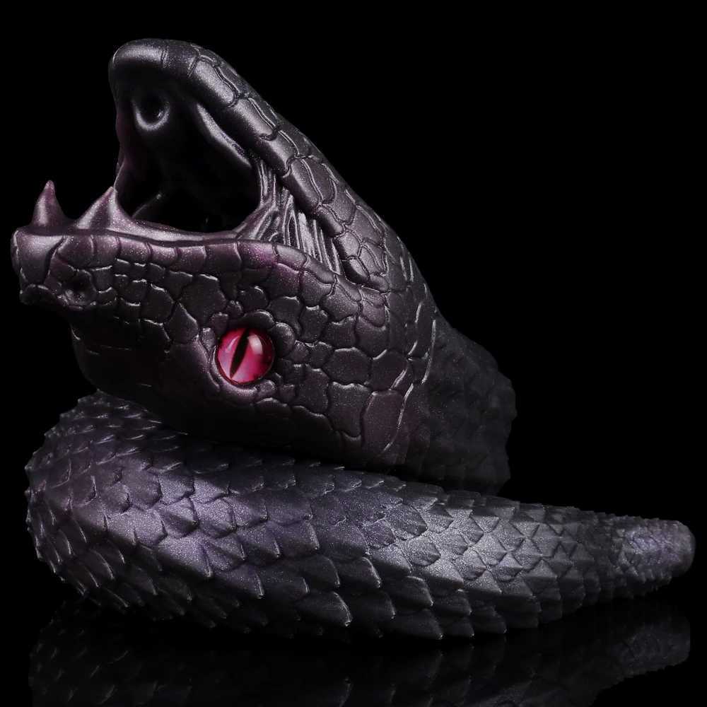 YOCY Fantasy Realistic Dragon Snake Masturbator Fetish Animal Inverted Mold Stroker Men 18 Sex Toy For Penis StimulatorXJ251009
