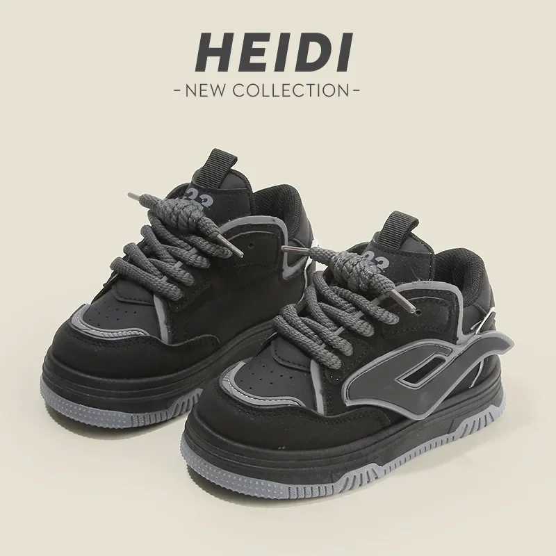 Childrens Spring Autumn New Sports Shoes Boys Casual Trend Board Shoes High Top Girls Fashion Dopamine Running Shoes Sneakers J251027