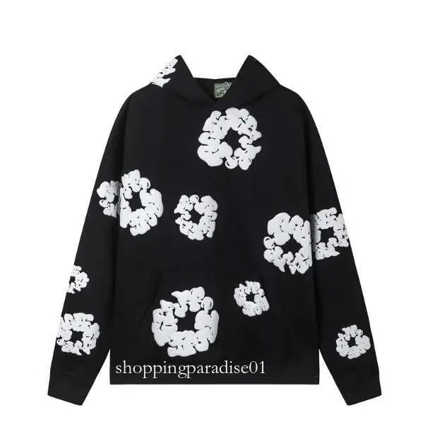 Denim Hoodie Jeans Short Kapok Pants Baggy Denim Tearhoody New Summer Holes High Quality Embroidered For Cotton Wreath Shorts Denim Tearly 6fe