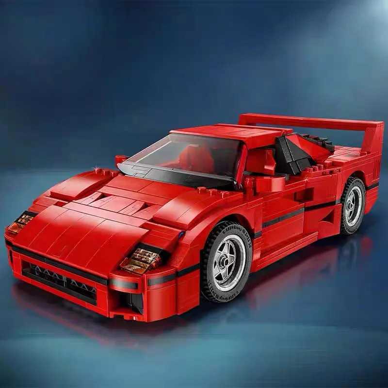 1192 Pcs 10248 F40 Compatible Moc49743 Sports Car Splicing Assembly Building Block Toy Model Diy Kids Gift W251009