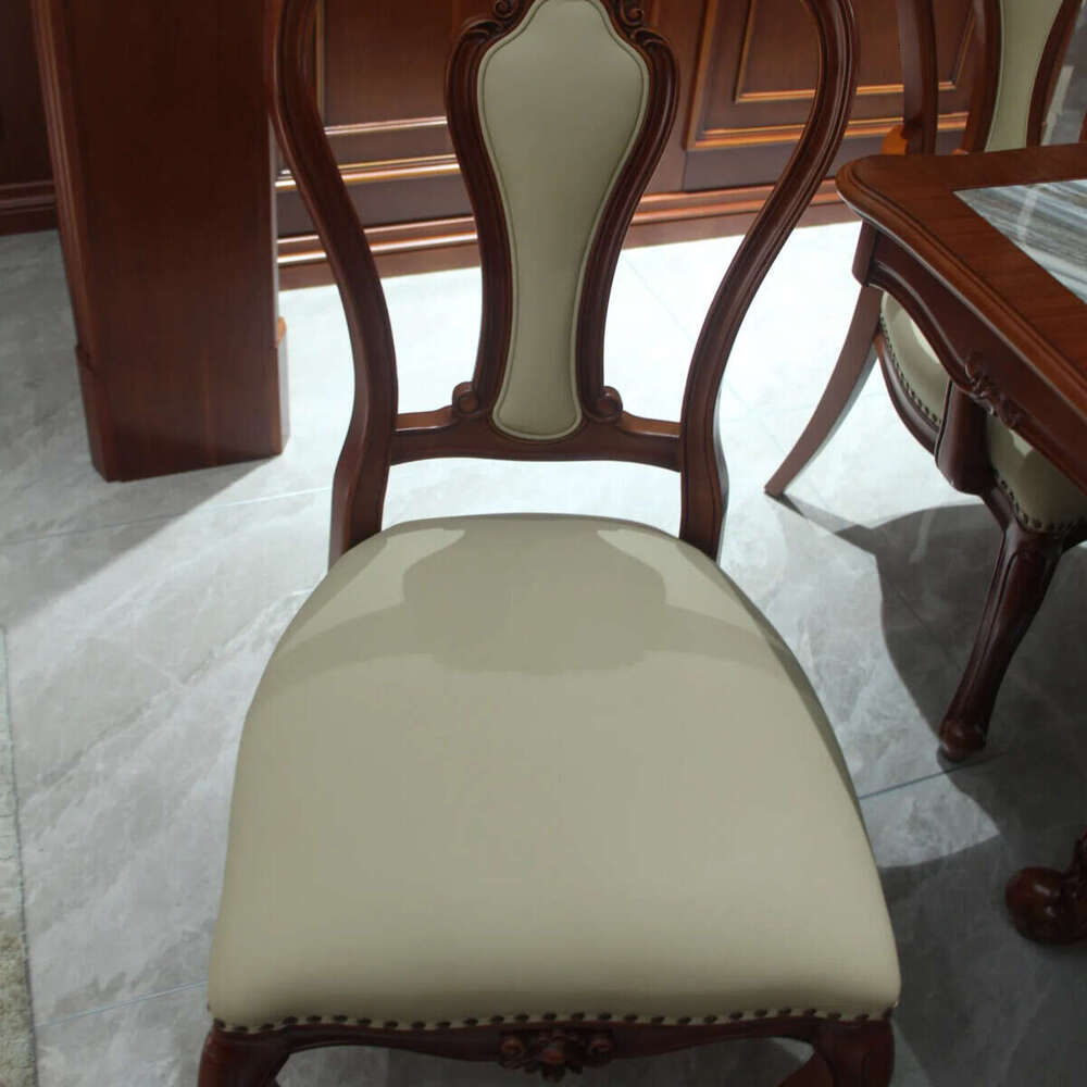 Zhong zhixin Premium Quality High End Solid Wooden Dining Set with Authentic Euro Design