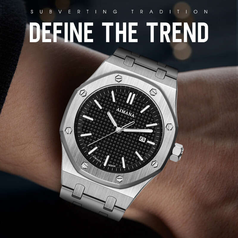 Swiss Brand Men's New Waterproof Luminous Watch