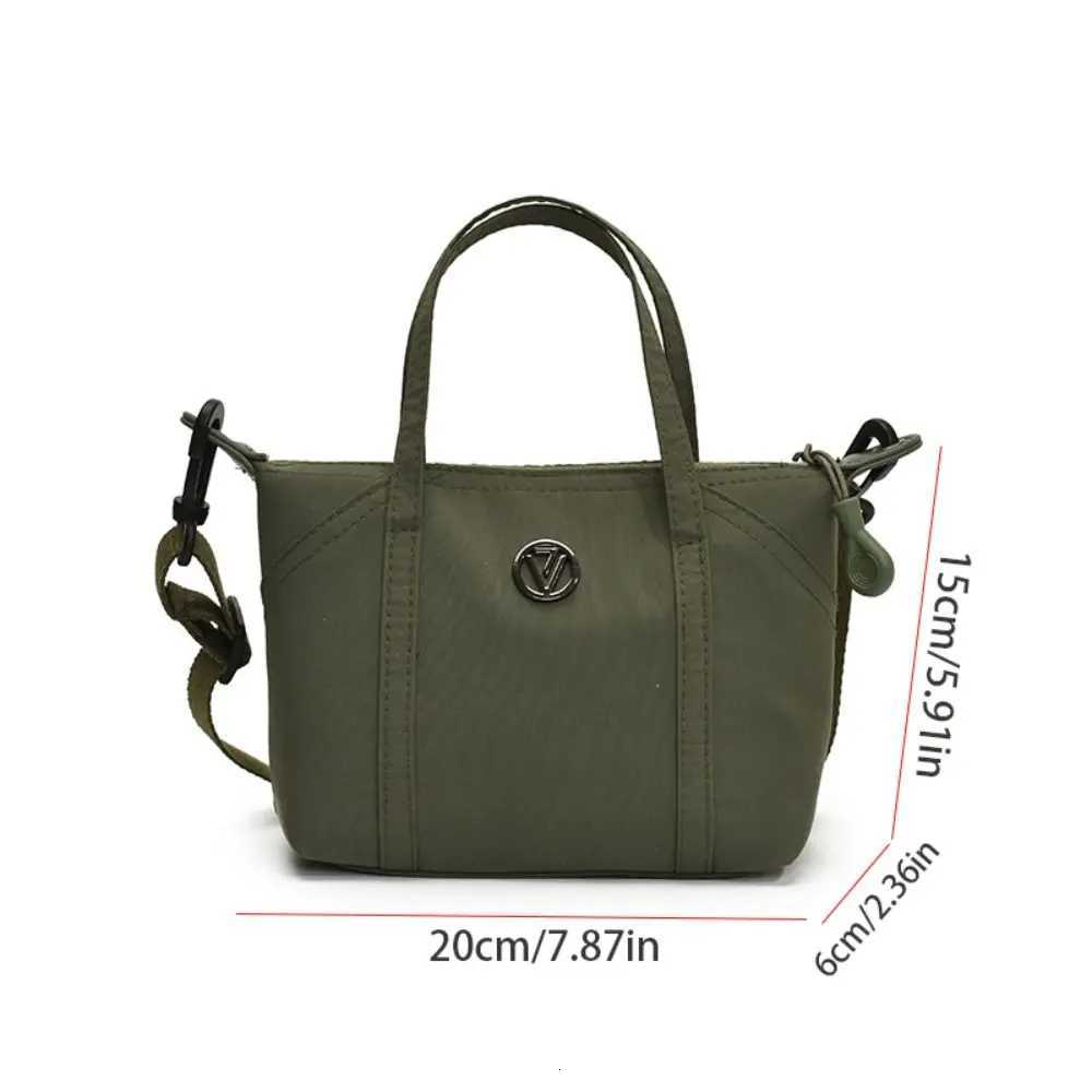 Fi Korean Style Nyl Tote Bag Purse Handbag Oxford Cloth Shoder Bag Simple Allmah Crossbody Bag Wen1 D251009
