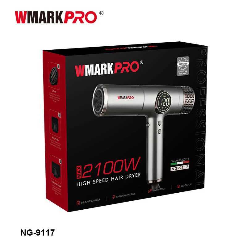 WMARK Hair Dryer Professional Blow Drier Negative Ion Air Blower Barber BLDC Motor Hair Dryer Machine Home Appliance NG9117 C251009