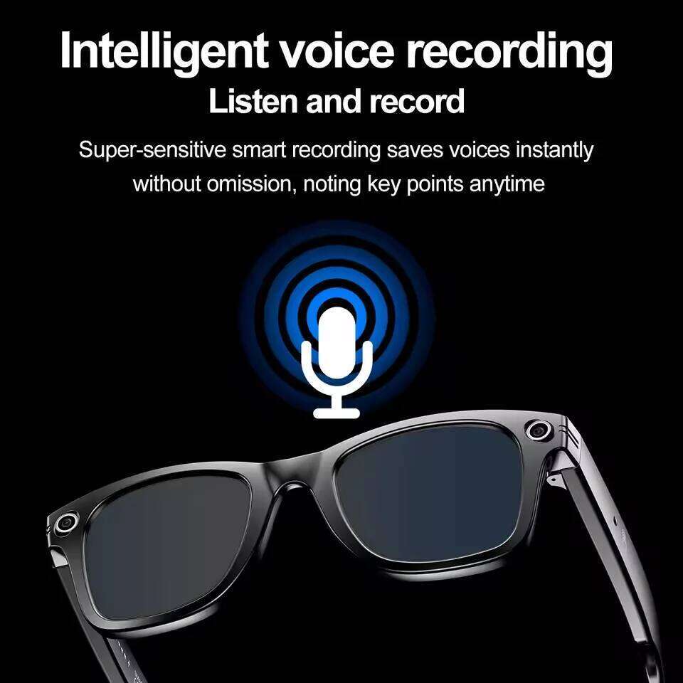 New AI Smart Glasses 8Mp Camera Video Recording Translator Sunglasses Men Women Bluetooth Call Music Play Color-Changing Lenses