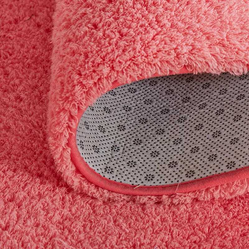 Plush Thick Carpet For Living Room Modern White Flurry Rugs In The Bedroom Decor Home Furry Floor Bedside Mat Children Carpets R251009