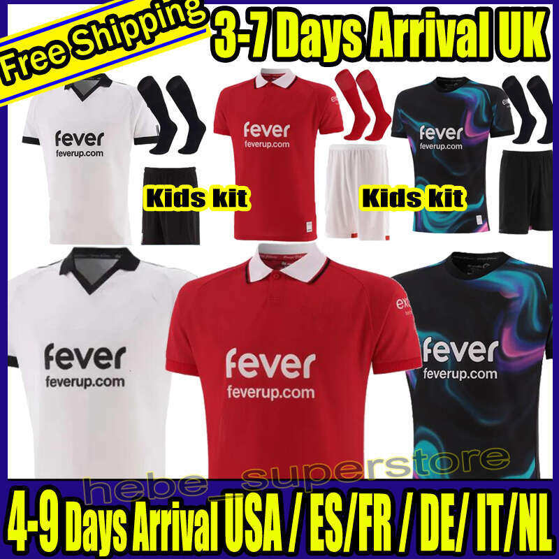 25 26 Bristol Citys soccer jerseys 2025 2026 men kids kit Football Shirts Uniforms 16-2XL