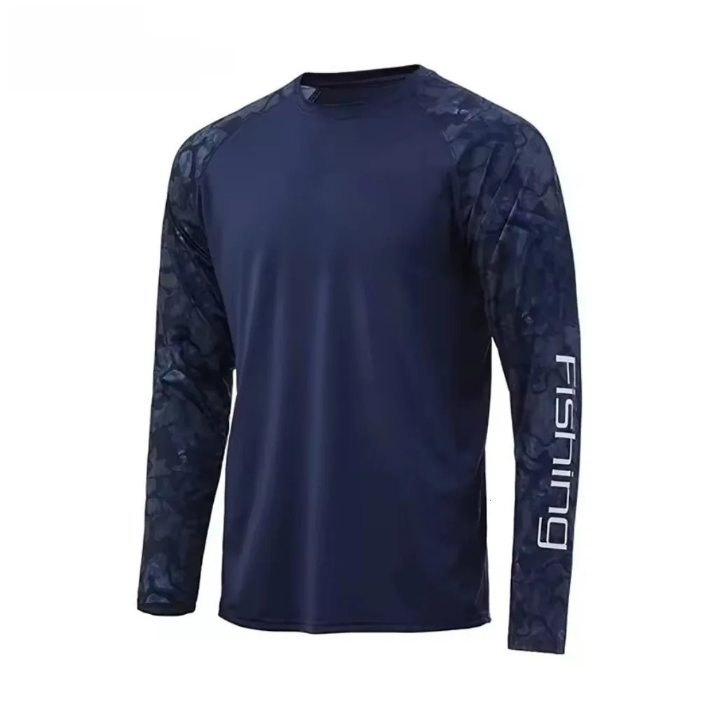 Classic Solid Color Series Outdoor Fishing Clothes 3D Printing Technology Breathable Sweat Absorbing Quick Drying Fishing 250929