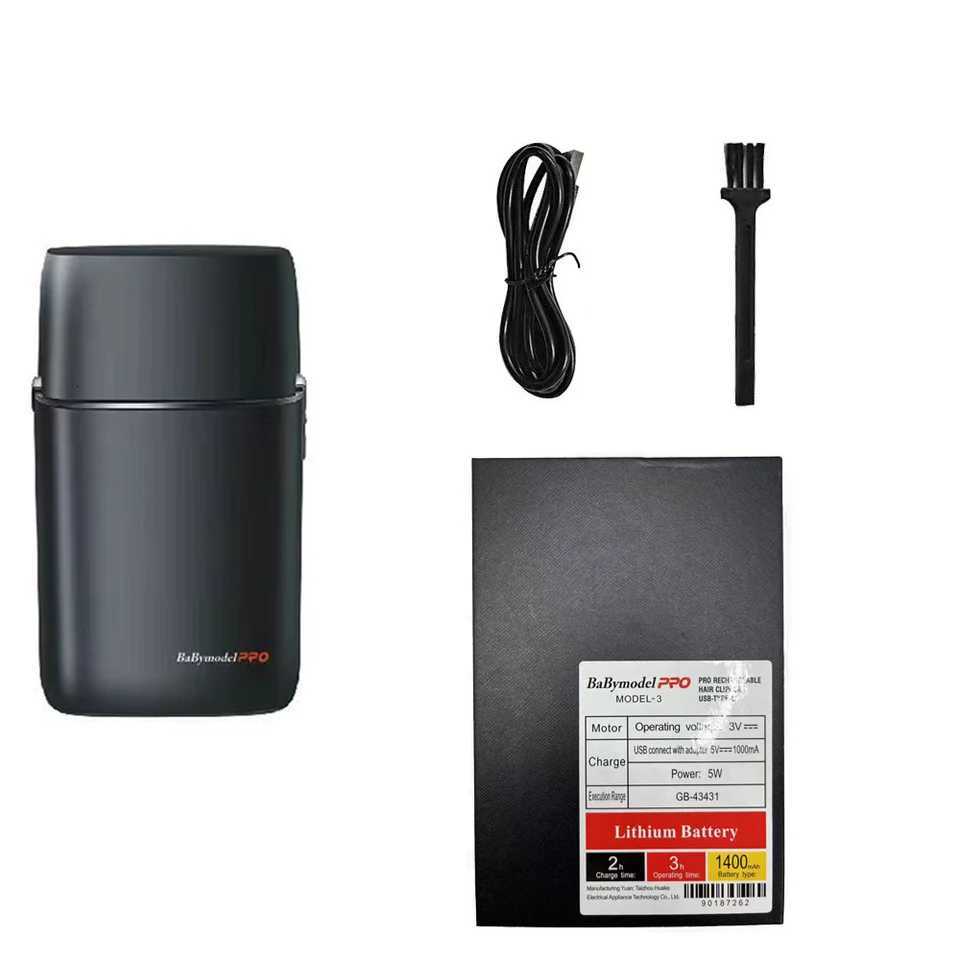 Babymodel PRO Mens Professional Barber Shop Hair Salon Hair Clipper Trimmer Shaver Set 7500RPM Powerful Motor DLC AlloyW251009