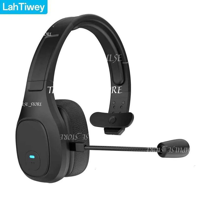 Premium Trucker Bluetooth Wireless Noise tech73 Cancelling Mono Headset With Mic High-Fidelity Sound 30-Hour Talk Time L250718