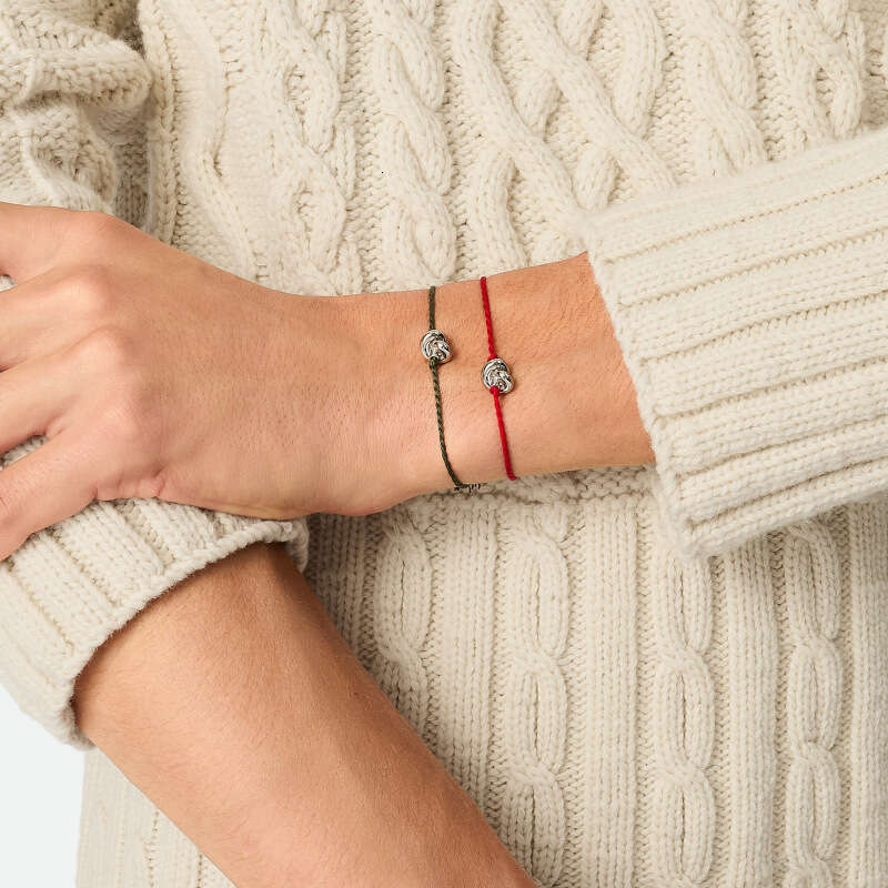 Colorful Dopamine Braided Rope Bracelet Handmade Simple Style Accessories