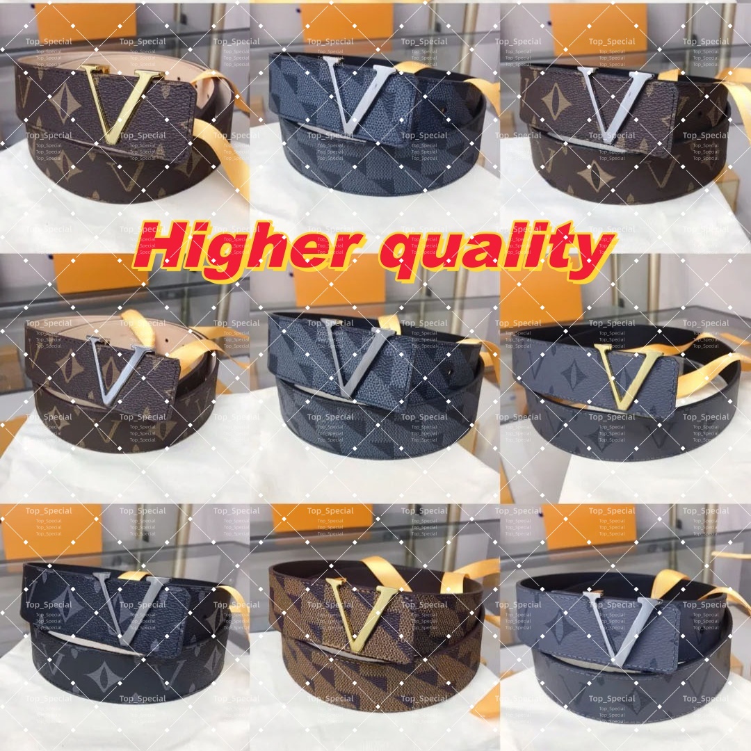 designer belt lvtes belts for women designer luxury belt men brand belt mens belt women length 100-125CM mens designer belts smooth buckle High quality 10AA1