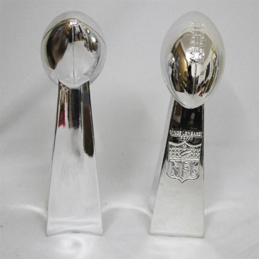 34cm American Football League Trophy Cup The Vince Lombardi Trophy Height replica Super Bowl Trophy Rugby Nice Gift2810554258K