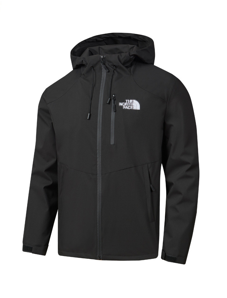 Outdoor Jackets Men Designer Jacket Windbreaker Sports Solid color Long Sleeve with hood Windproof and Waterproof Autumn coats Men's Jackets