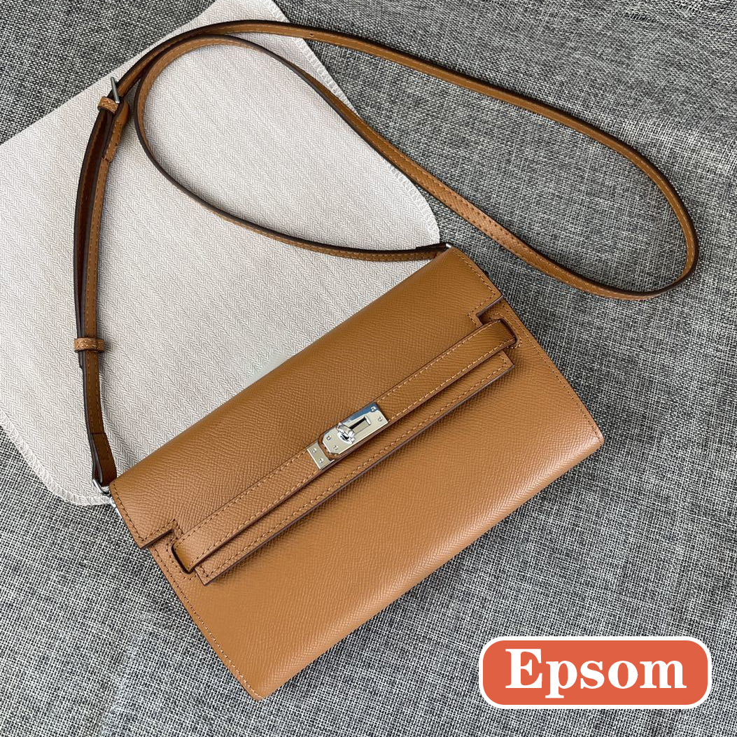 Designer Crossbody Women Wallet Designer Luxury Purse Genuine Leather Gold or Silver Buckle Designer Clutch with Strap Cross Body Bags Designer Wallets for Women