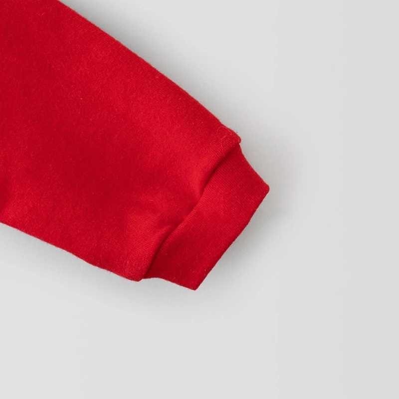 Unisex Infant Warm Romper with Hat for Christmas Boys Girls Cute Print Bodysuit Clothing New Year C251009