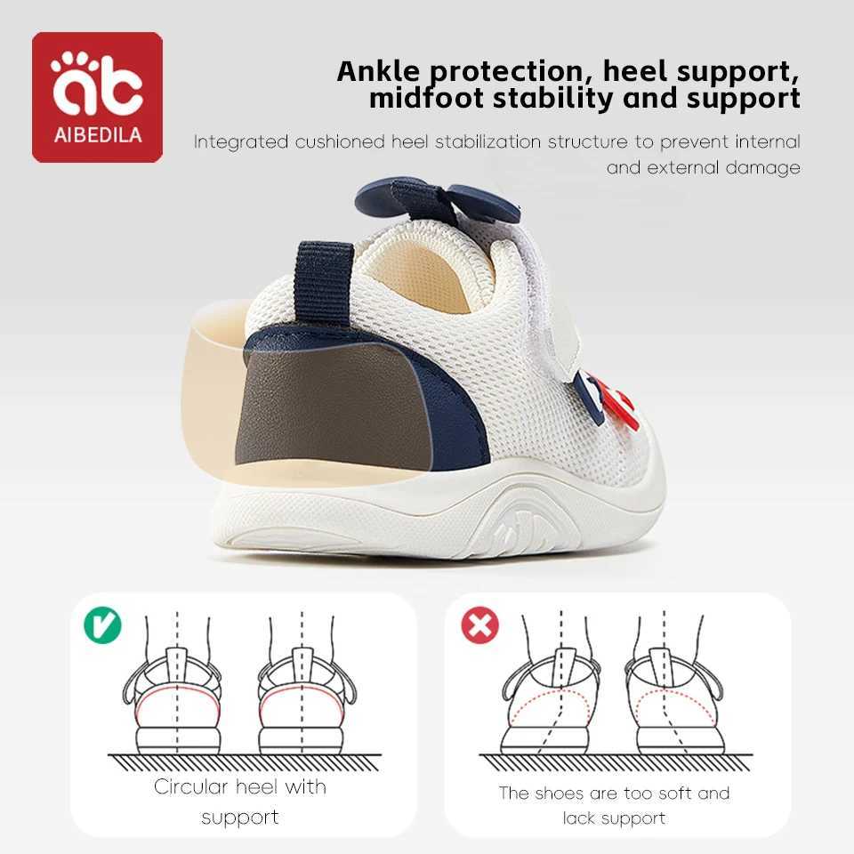 AIBEDILA Infant Shoe Newborn Infant Girls and Boys Recreational Baptism NonSlip Walking Shoe White Softsoled Sneaker Prewalker J251027
