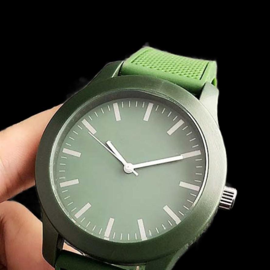 Brand Watches Women Men Unisex Animal Crocodile Style Dial Silicone Strap Quartz Wrist Watch LA064653490331Q