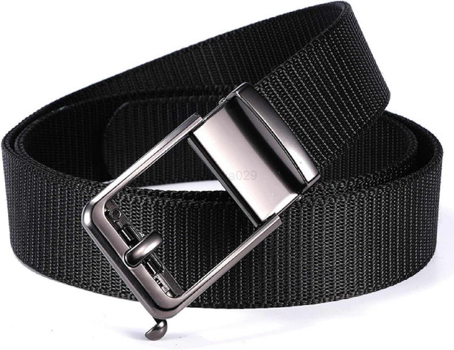 Mens Ratchet Belts Nylon Web Work Belt with AdjustabLE Automatic for Jeans Pants W251009