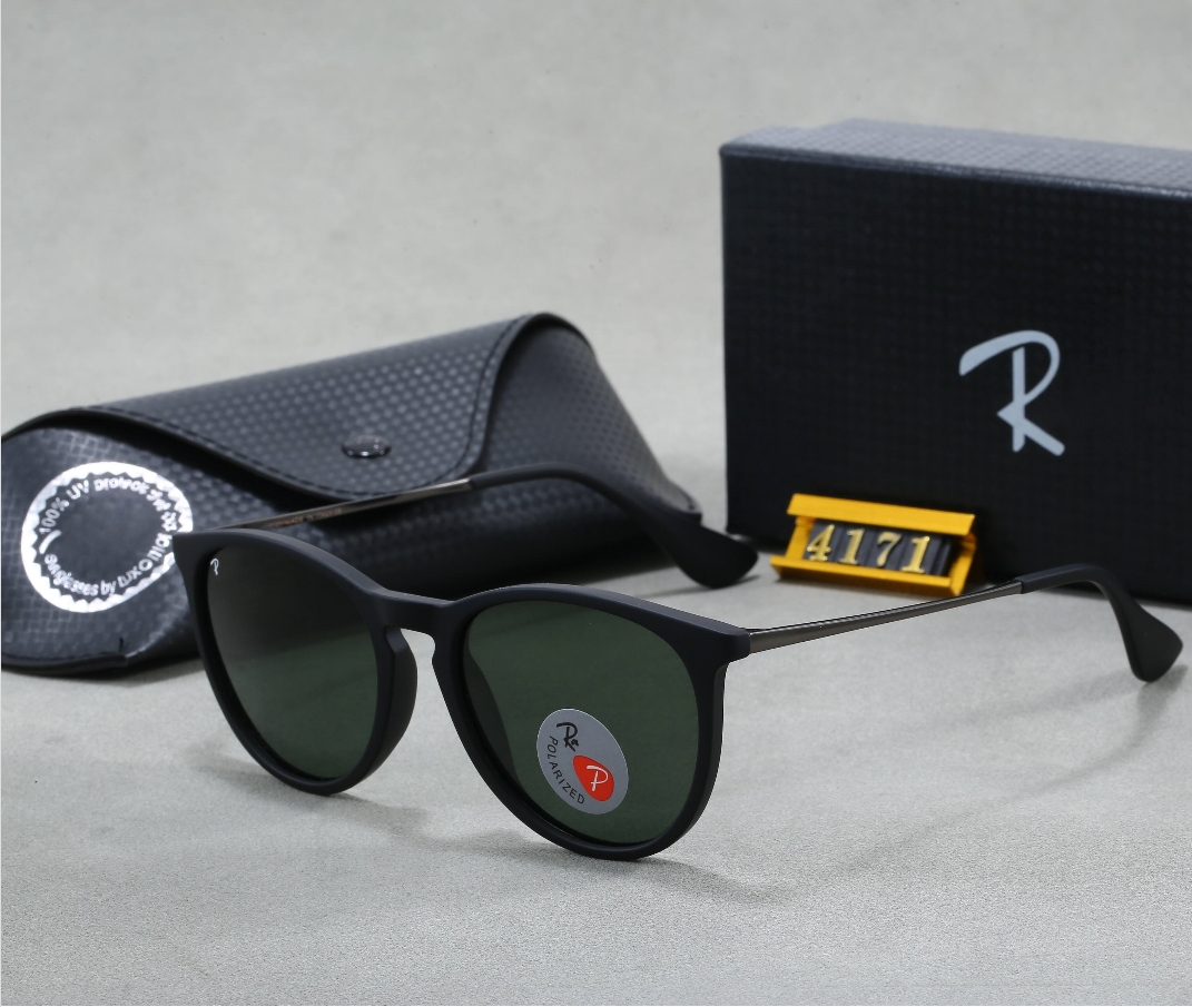 sunglasses men sunglasses designer sunglasses Raybandlys Sunglasses Fashionable Polarized Rayities Brown Shell, Black Metal Frame Polarized Sunglasses Rb