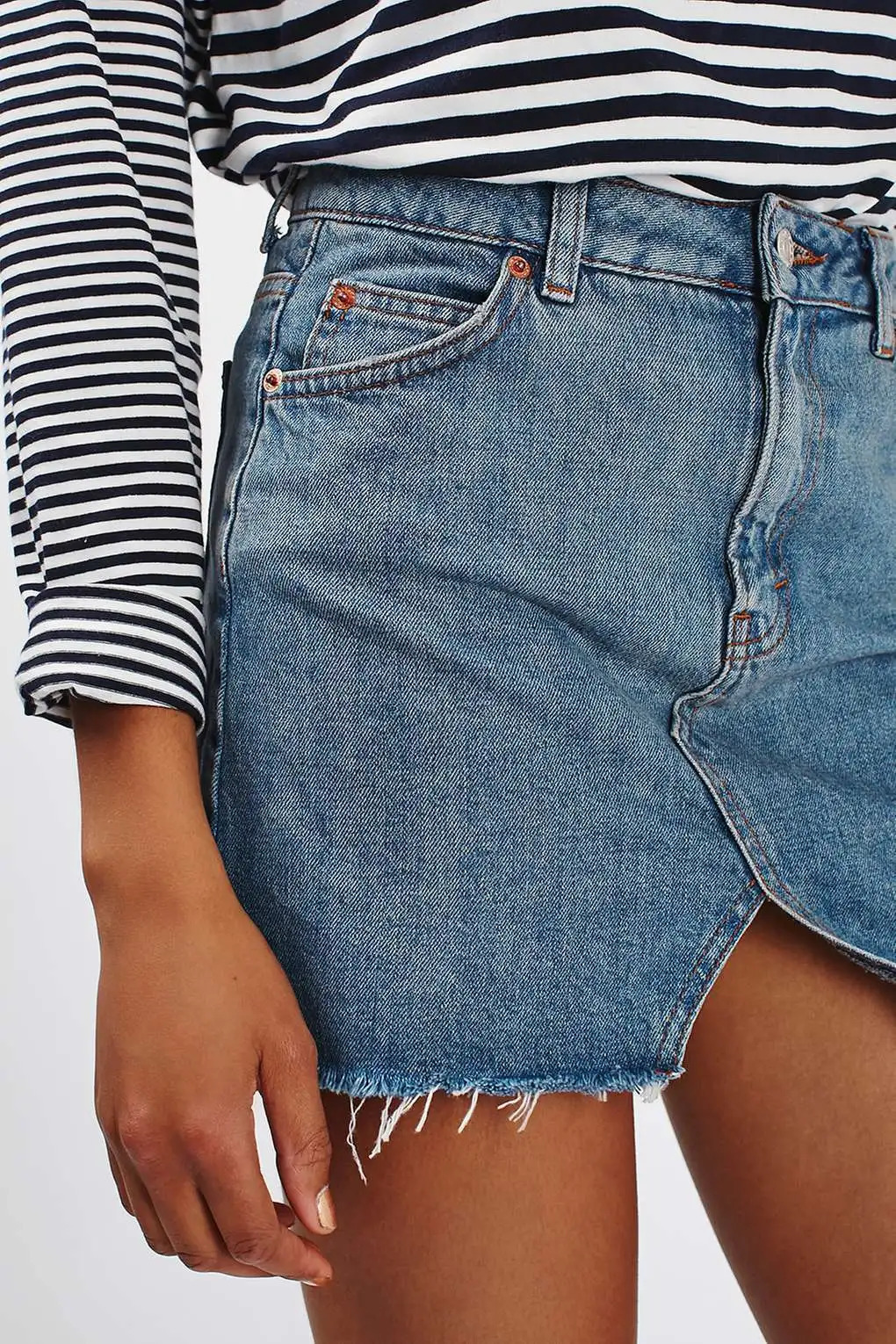 2025 Womens Summer Denim Skirt Fashion Sexy Mini Star Same Style Short Jeans S2XL Drop 250922