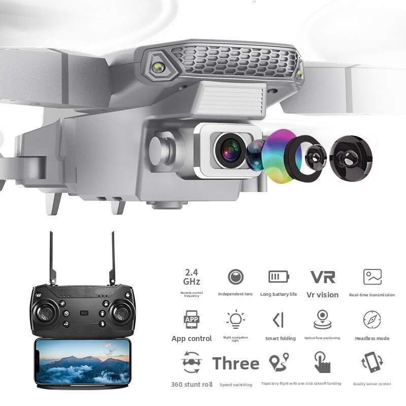 New Product E88 E68 4K HD Aerial Photography Dual Camera Four-Wheel Drive Folding Drone Remote Control Aircraft