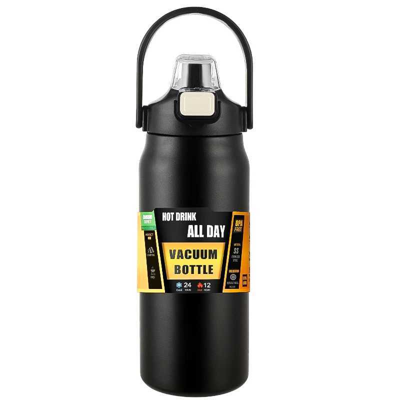 SUS304 Stainless Steel Thermos Portable Tumbler Vacuum Flasks Cold and Hot Sports Water Bottle C251008