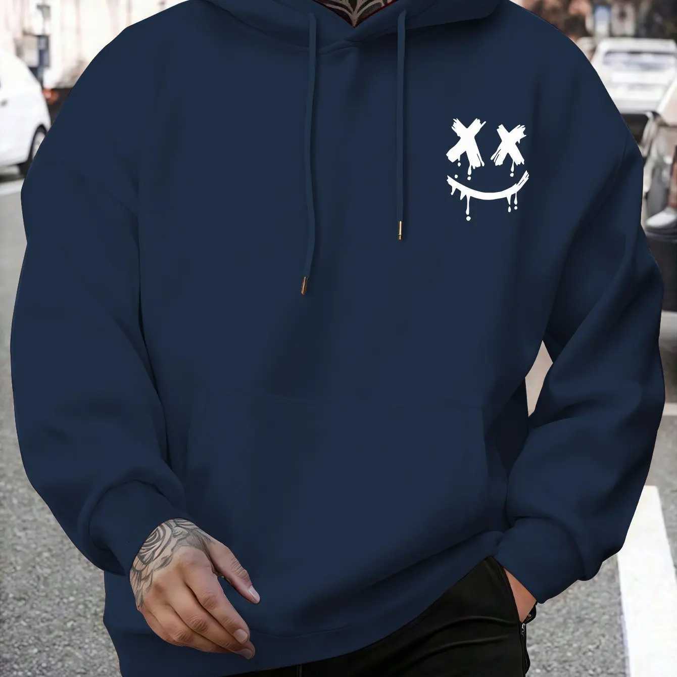 Man Hooded Sweatshirts All Season Daily Casual Sports Hoody Coats Home Outdoor Comfort Gym Fitness Hoodies Fashion Mens ClothesT251009