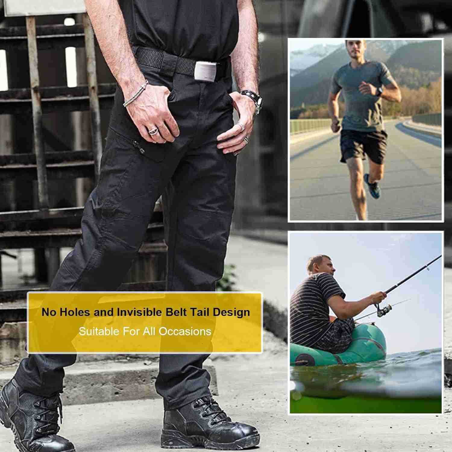 15 inch Nylon Utility Men Belt Outdoor Web Belt with Zinc Alloy gift for Men W251009