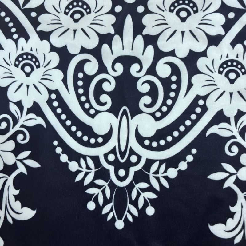 Women's Autumn Winter New Fashion Floral Print Long Sleeve T - shirt - Casual Versatile Crew Neck Top-CF51200