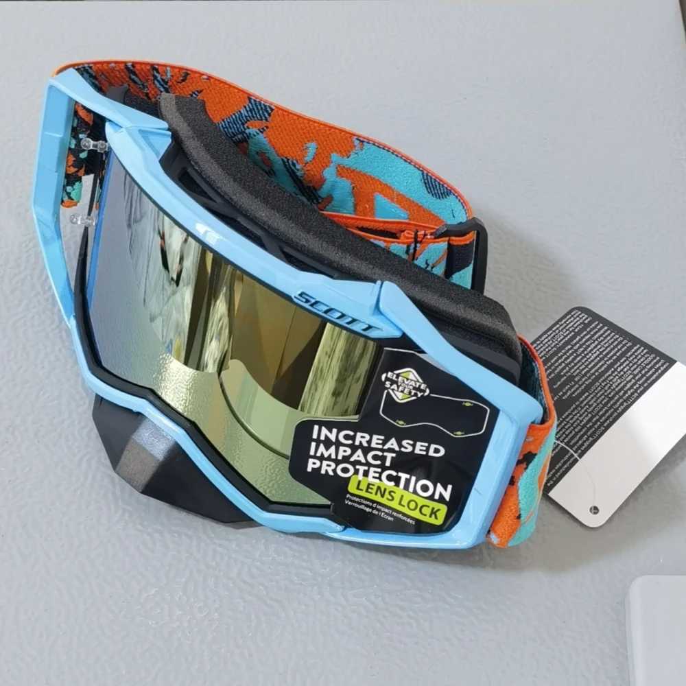 Offroad Goggles Motocross Glasses Motorcycle Men MTB ATV Mask Windproof Protection Skiing Cycling Racing Goggles C251009