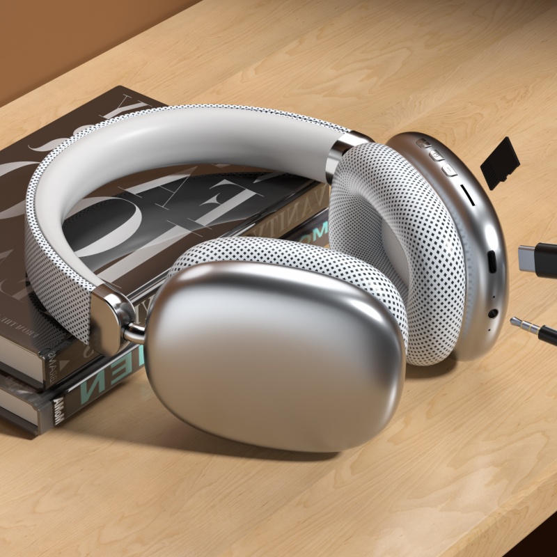 Multi - Colored Wireless Bluetooth Headphones - Over - Ear, Hi - Fi Sound, Long Lasting Battery