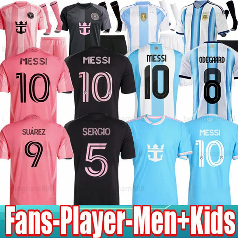 25 26 Argentina MESSI soccer Jerseys GARNACHO DE PAUL National Team MARTINEZ 2025 2026 Miamis FC CARRANZA Martinez Martinez PELLEGRINI home away Women men kids Kit
