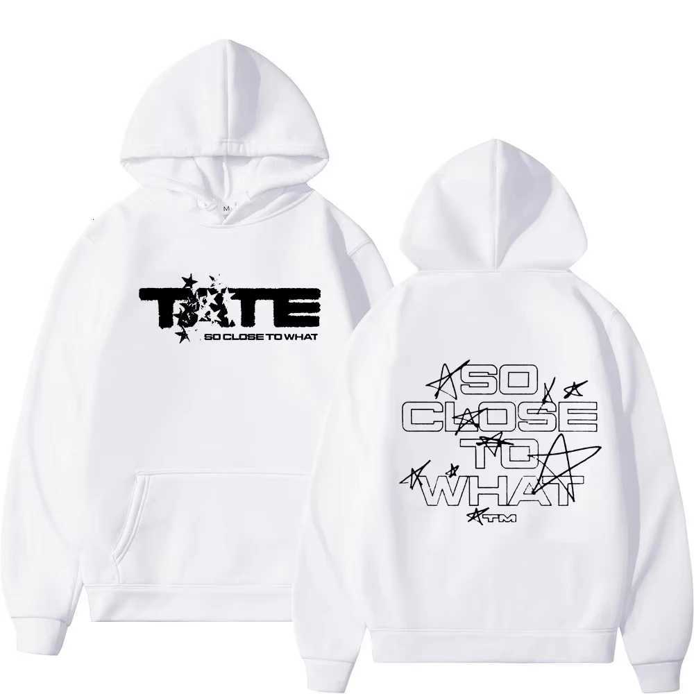 Tate McRae So Close To What Album Hoodies Men Women Clothing Long Sleeve Hooded Sweatshirts Vintage Oversized PulloversXJ251009