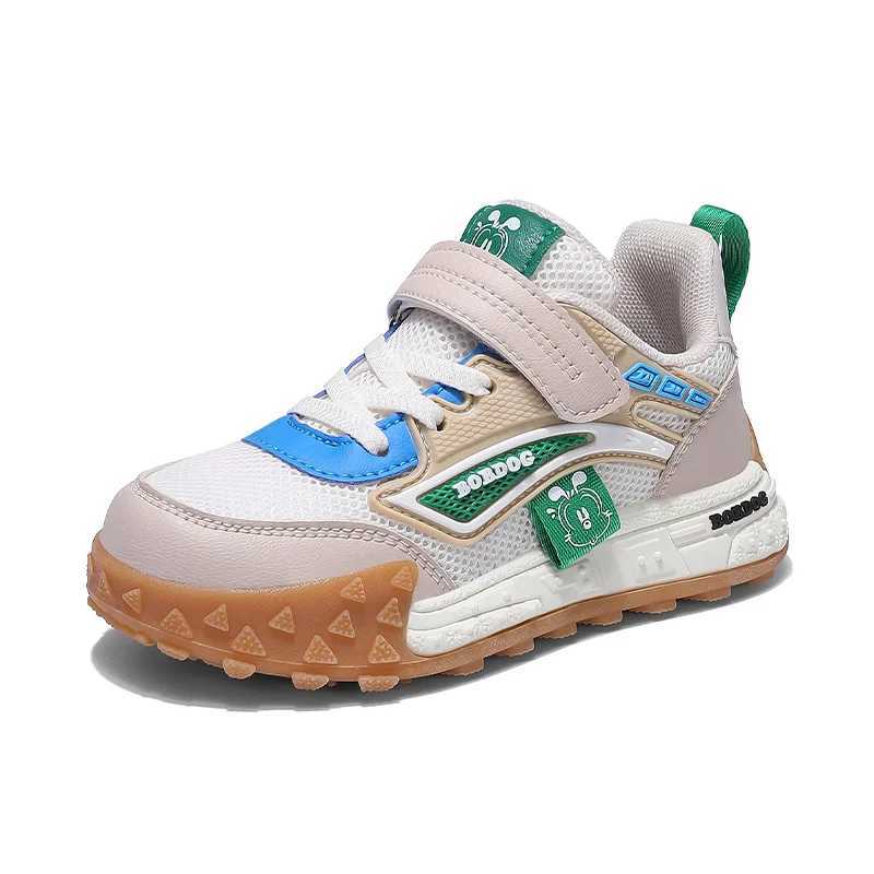 Autumn Bobdog s Sports Shoes 2025 Fashion Color Blocking Boys Girls Casual Shoes Nonslip Soft Size 2738 Childrens Sneakers Z251008 S251027