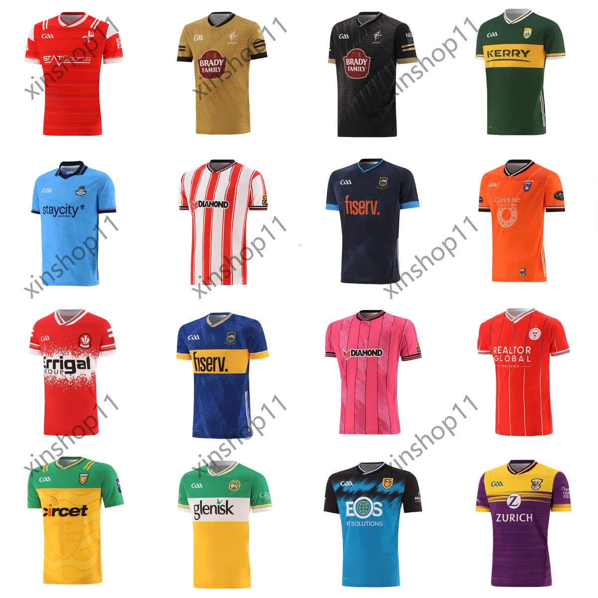 2024 GAA Rugby jerseys Dublin Down Louth Antrim Wexford Wicklow Laois MAYO Hurling Derry Westmeath Limerick Cork Donegal Ireland shirt Fermanagh Tyron