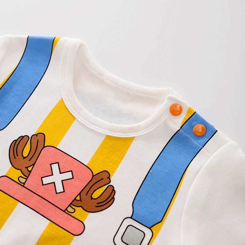 Spring And Autumn Newborn Anime Style Role Play Cotton Comfortable Soft Girl Boys 018m Long Sleeved Baby Bodysuit C251009