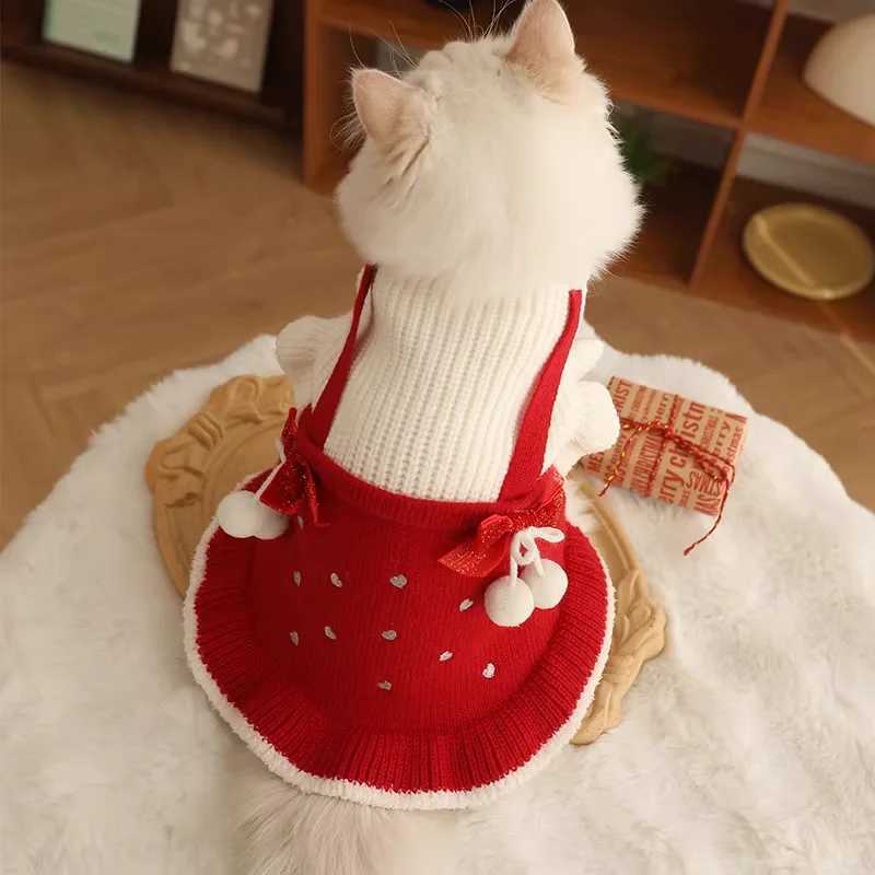 HOOPET Cat Clothes Cat Muppet Autumn and Winter Devon Christmass Sweater Pet Winter Kitten Warm Winter Antishedding C251009
