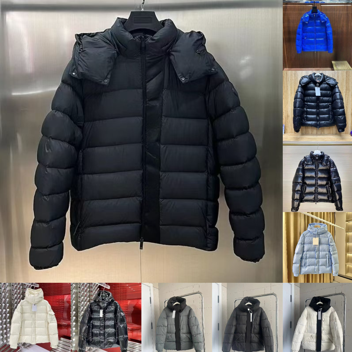 mens puffer jacket NFC scan designer jacket men winter jacket High quality windproof Thickening thermal coat High fashion trend couple down jacket Asia Size M-4XL