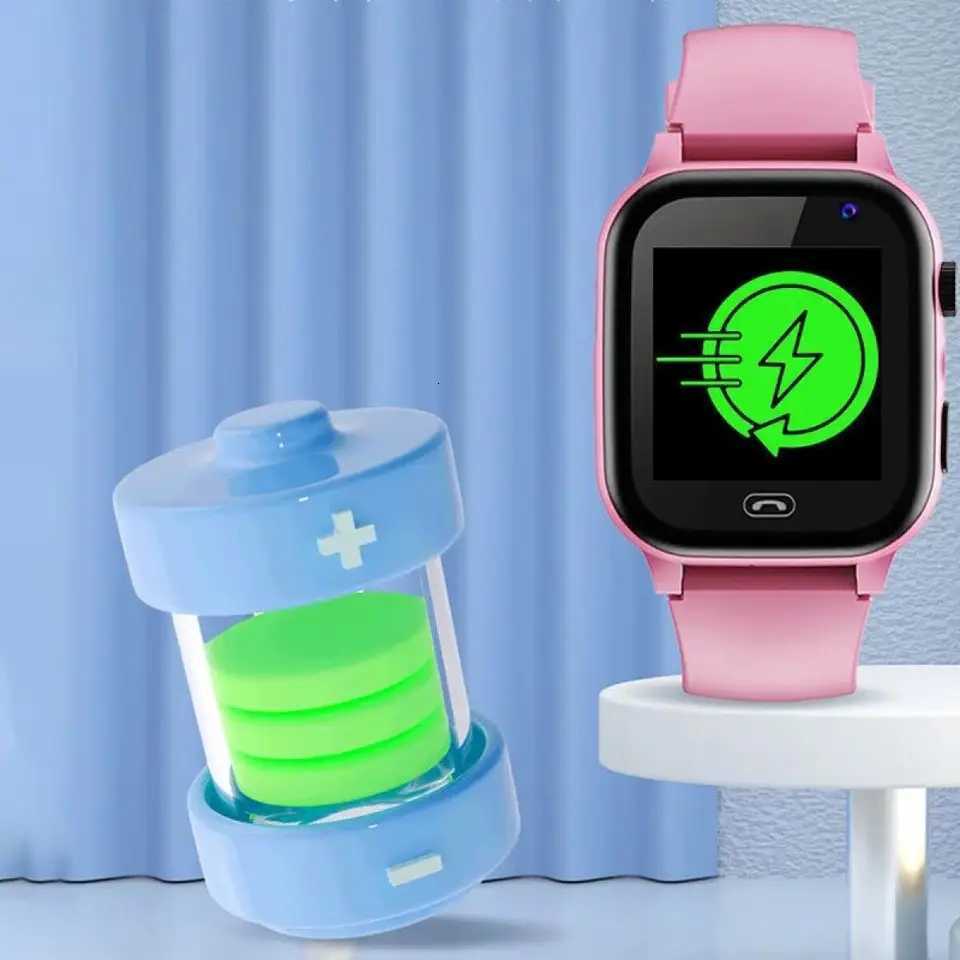 Kids Smart Watch 4G Multifunctional Waterproof SOS GPS Location Camera Call Sim Card Child Gifts Sports Digital Watches Tracker X251009 - view 5