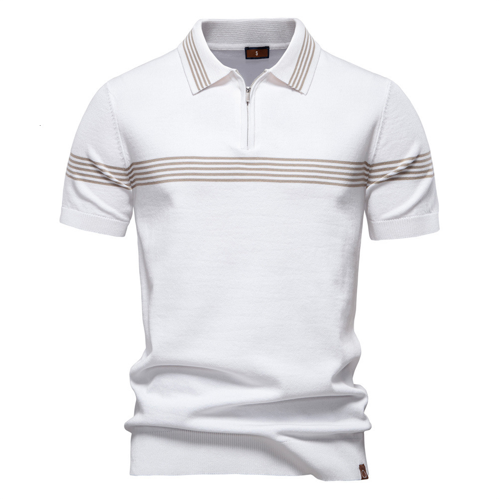 2025 Summer New Designer Shirt European Size Designer Hoodie Polo Shirt Fashion Striped Men's Short Sleeve Top