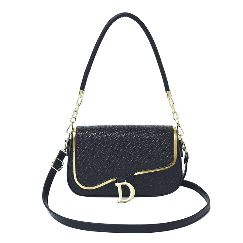 2025 New Retro Niche Designer Bag Luxury Bag Woven Mosquito Commuter Versatile Fashion Simple Single Shoulder Crossbody Handheld Underarm Small Square