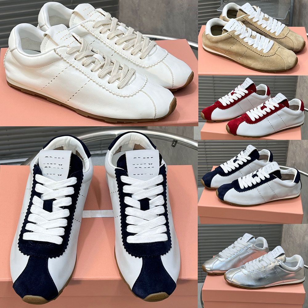 Plume sneakers designer shoes Leather lining Refined workmanship materials Patterned tread Rubber sole Brand Casual Sneaker suede sports luxury Shoes