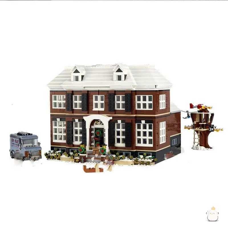 Ideas Movie 3955pcs Moc 21330 Home Alone House Set Model Building Blocks Bricks For Boy Kids Christmas Gifts1137