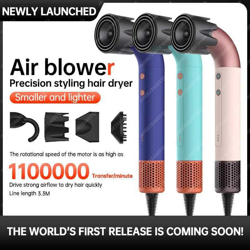 Professional Super Hair Dryer Personal Hair Care Styling Negative ion Salon Tool Constant Anion Electric Leafless Hair Dryers C251009