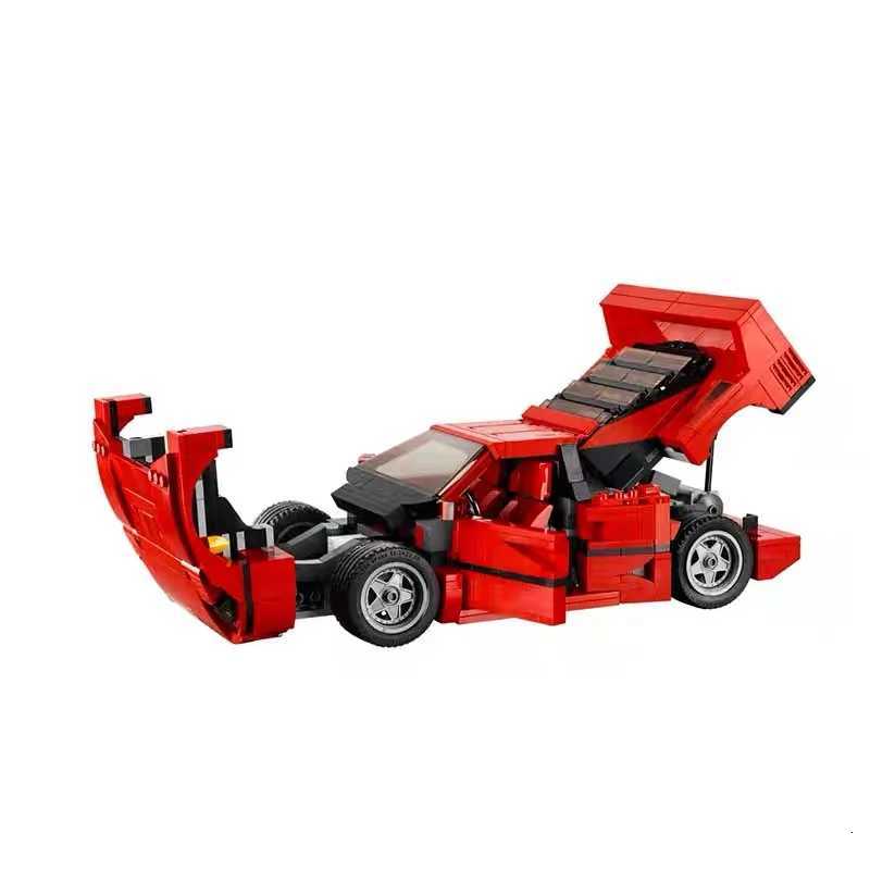 1192 Pcs 10248 F40 Compatible Moc49743 Sports Car Splicing Assembly Building Block Toy Model Diy Kids Gift W251009